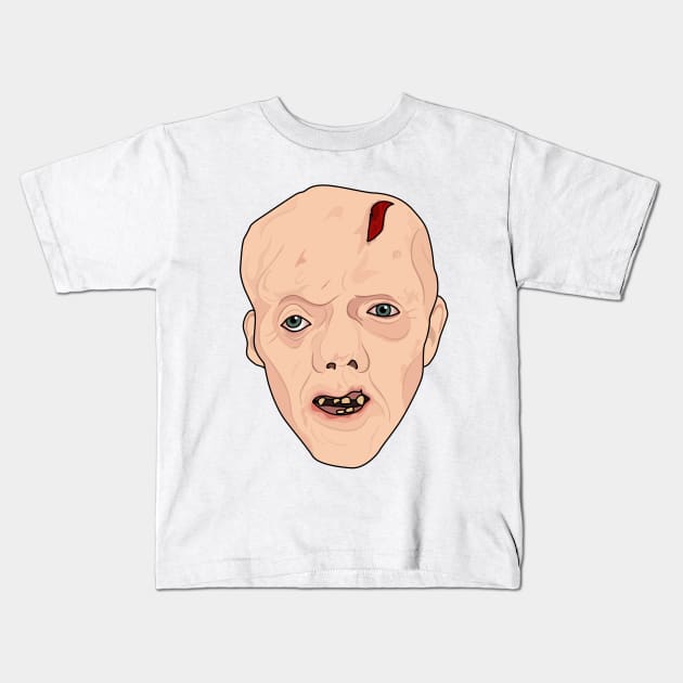 Jason Unmasked Kids T-Shirt by Jakmalone